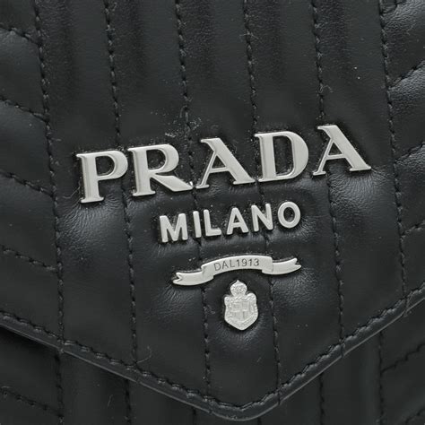 black shoulder bag prada|Prada diagramme shoulder bag.